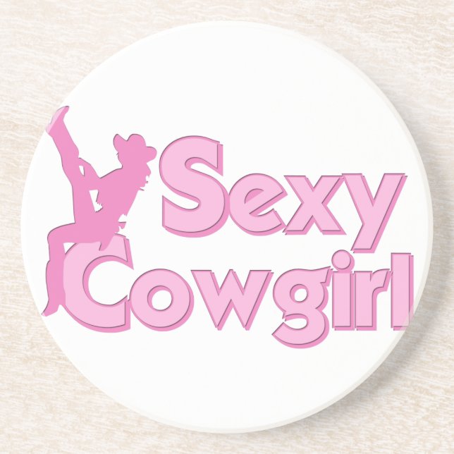 Western Cowboy Cowgirl Horse Barn Rodeo Untersetze Untersetzer (Vorne)