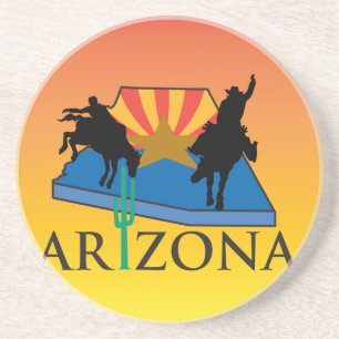 Western Cowboy Cowgirl Horse Barn Rodeo Untersetze Untersetzer