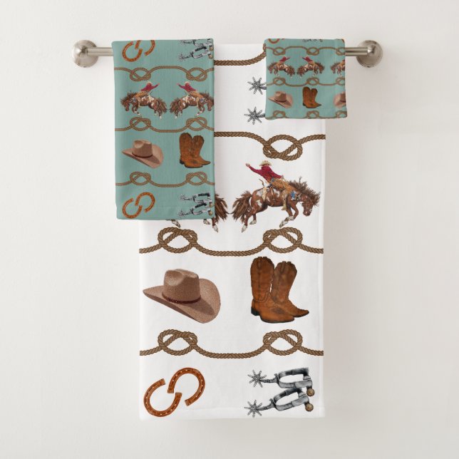 Western Cowboy Essentials  Badhandtuch Set (Insitu)