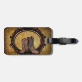 Western Cowboy-Gastgeschenk Hochzeit Gepäckanhänger