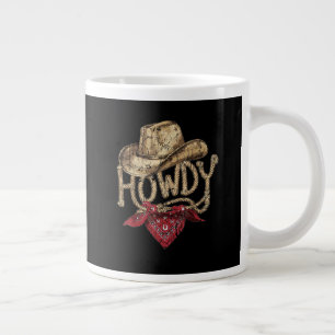 Western-Cowboy-Geburtstagsfeier Jumbo-Tasse
