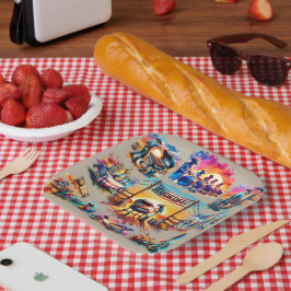 Western Cowboy GRILLEN Cookoff Szenen 1 Pappteller