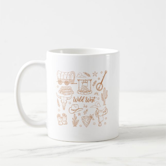 Western Cowboy Pack Kaffeetasse (Links)