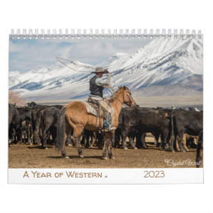 Western Cowboy Ranching Calendar Kalender