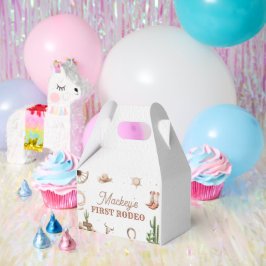 Western Cowboy Rodeo Birthday Geschenkschachtel