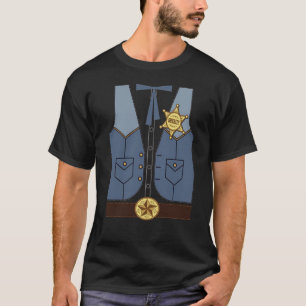 Western-Cowboy-Sheriff-T - Shirt oder