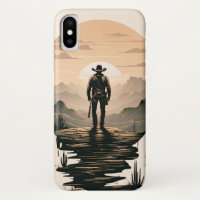 Western Cowboy Silhouette