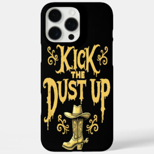 Western-Cowboy-Stiefel und wirbeln Staub auf iPhone 16 Pro Max Hülle