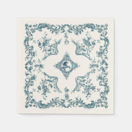 Western Cowboy Toile de Jouy Bandana Designpferd Serviette