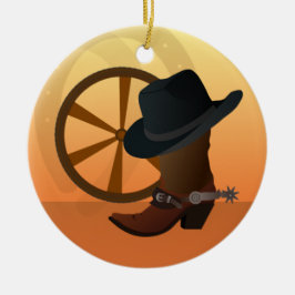 Western Cowboy Weihnachtsschmuck