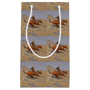 Western Cowboys Geschenktasche Kleine Geschenktüte