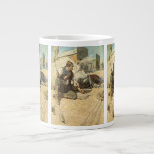 Western-Cowboys im Vintage-Stil, Hopalong von NC W Jumbo-Tasse