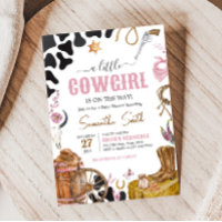 Western Cowgirl Babydusche