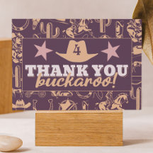 Western Cowgirl Birthday Hullabaloo