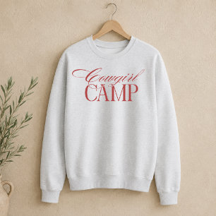 Western Cowgirl Camp Junggesellinnenabschied Sweatshirt
