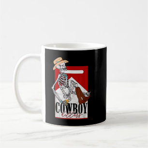 Western Cowgirl Horse Rodeo Punchy Cowboy Killer Kaffeetasse