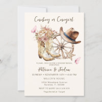 Western Cowgirl oder Cowboy Gender Reveal
