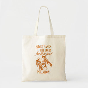 Western-Cowgirl-Psalm-107:1-Tasche Tragetasche