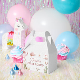 Western Cowgirl Rodeo Birthday Geschenkschachtel