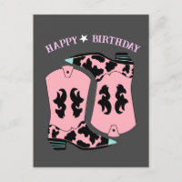 Western-Cowgirl-Stiefel Ranch Cowboy Geburtstag