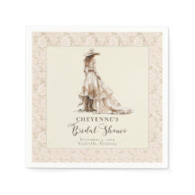 Western Cowgirl Stiefel und Spitze Brautparty 