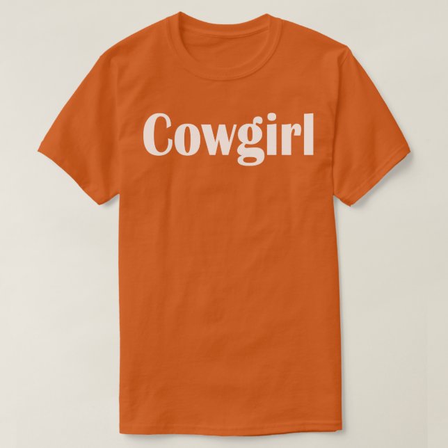 Western Cowgirl T-Shirt (Design vorne)