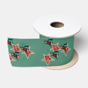 Western Craft Blumengeschenk Ribbon Barrel Racer Satinband