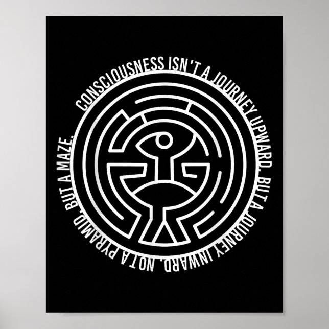 Western des Bewusstseinsbildes Weltangebot Poster (Vorne)