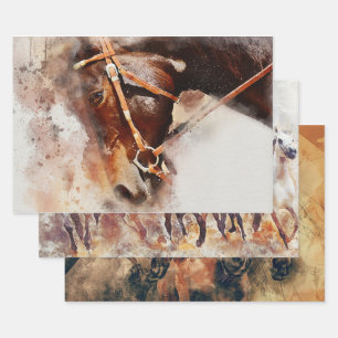 Western Entdeckungsreise mit dem Schiff  Geschenkpapier Set