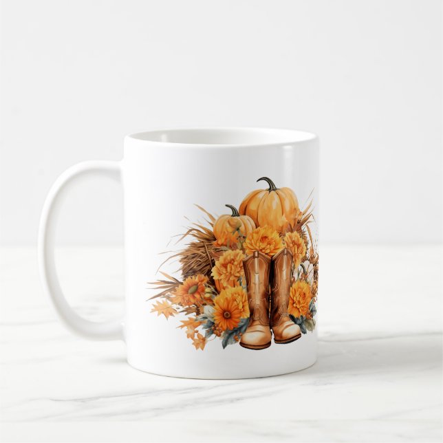 Western Erntedank Kaffeetasse (Links)