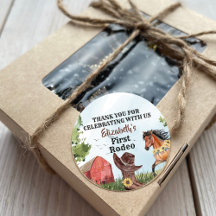 Western Erste Rodeo Pferdestall 1. Geburtstag Part