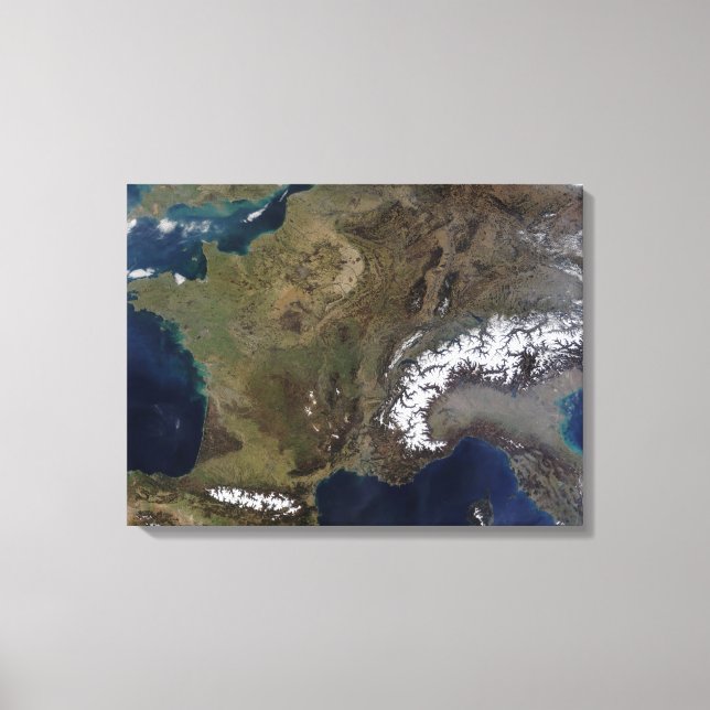 Western Europa Leinwanddruck (Vorderseite)