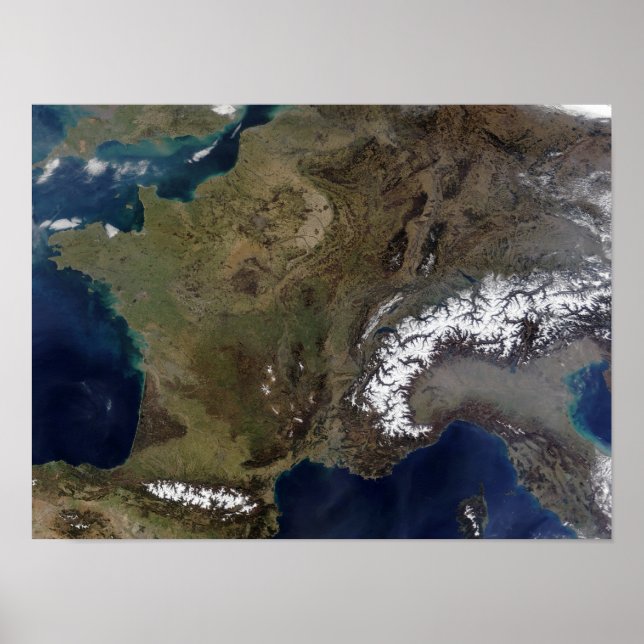 Western Europa Poster (Vorne)