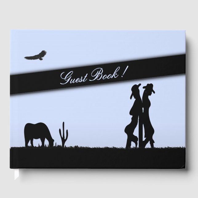 Western Event Guest Book Gästebuch (Vorderseite)