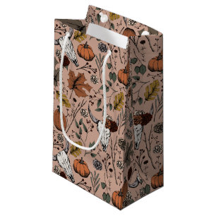 Western Fall Ernte und Kuhschädel Kleine Geschenktüte