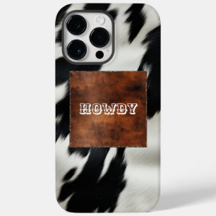 Western Farm Cowhide Case-Mate iPhone 14 Pro Max Hülle