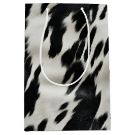 Western Farm Cowhide Mittlere Geschenktüte