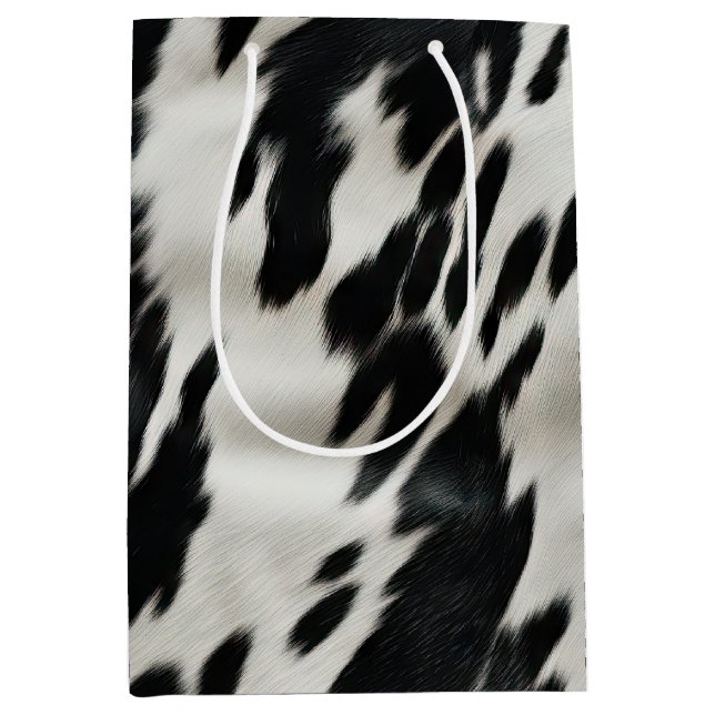 Western Farm Cowhide Mittlere Geschenktüte (Vorderseite)