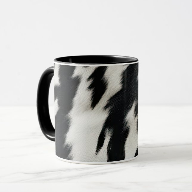 Western Farm Cowhide Tasse (Vorderseite Links)