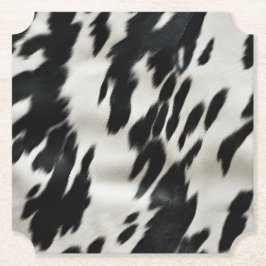 Western Farm Cowhide Untersetzer
