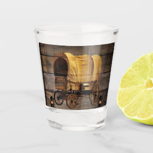 Western für Wagenöllampen Schnapsglas