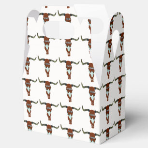 Western Gastgeschenk oder Geschenkboxen Texas Long Geschenkschachtel