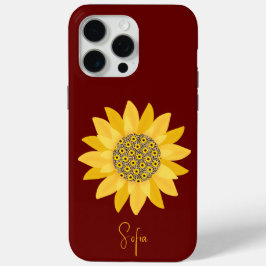 Western Gelbe Sonnenblume Niedlicher Muttertag Case-Mate iPhone Hülle