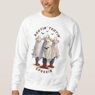Western Ghosts Personalisiert Rootin Tootin Spooki Sweatshirt