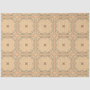 Western Gold Bandana Decoupage Seidenpapier
