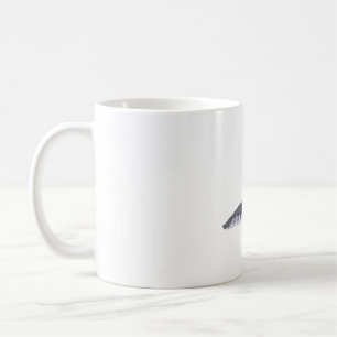 Western Grebe Aquarell Kaffeetasse