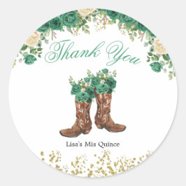 Western Green Hunter Charra Mis Quince Sticker