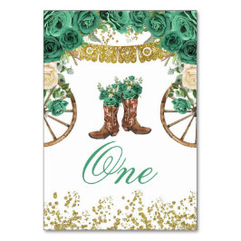 Western Green Hunter Charra Tischnummer