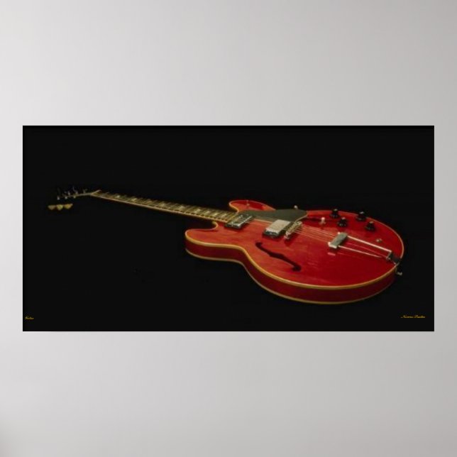 Western Guitar Poster (Vorne)