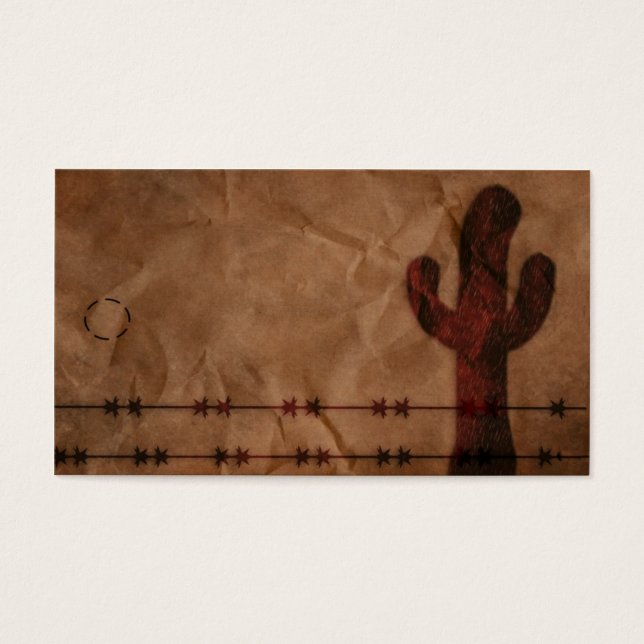 Western Hang Tag (Vorderseite)